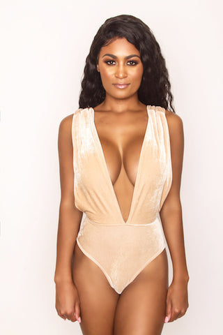Strap Me Up Dress - Nude